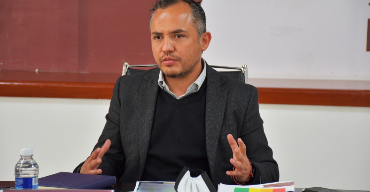 César González Navarro, alcalde de Guadalupe. | Foto: Rafael de Santiago.