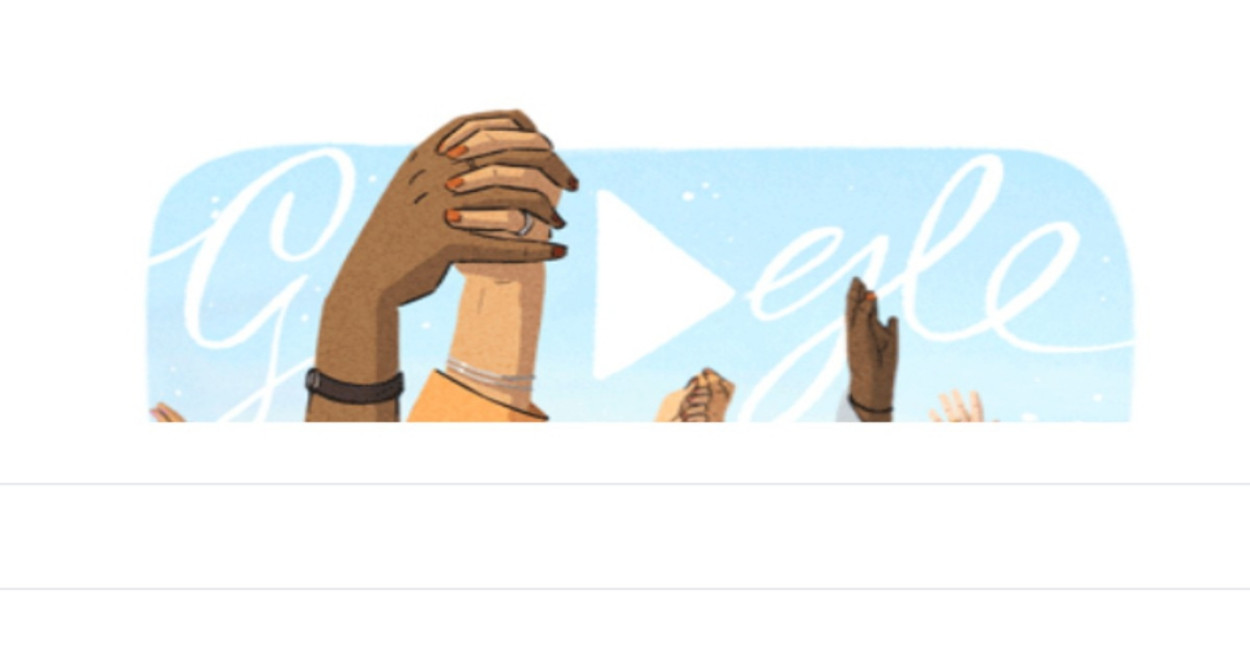 Google conmemoró el Día Internacional de la Mujer de una manera especial.