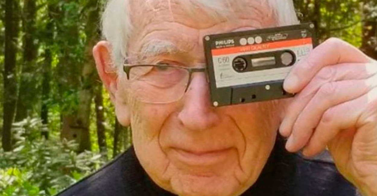 Murió Lou Ottens, el inventor de la cinta de cassete.