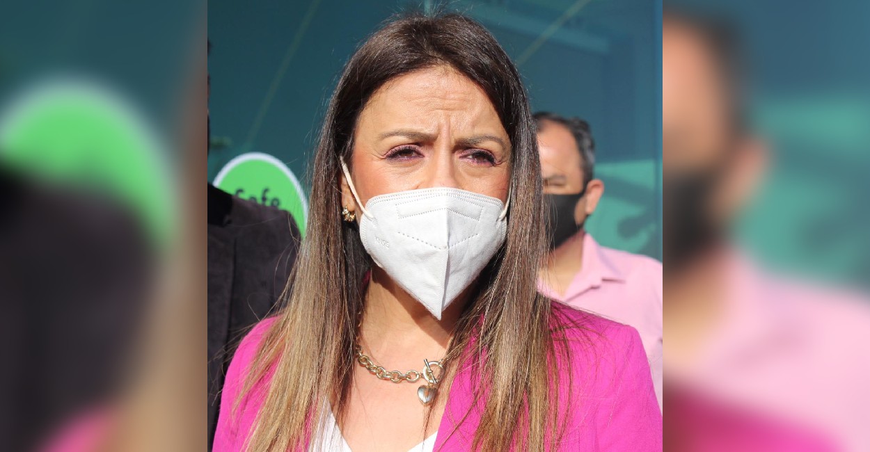 Lupita Medina, candidata a gobernadora por el PES. | Foto: Miguel Alvarado.