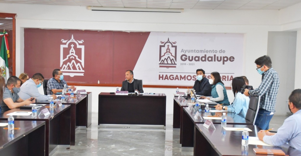 Se reunió el consejo municipal de Salud del municipio de Guadalupe. | Foto: Cortesía.