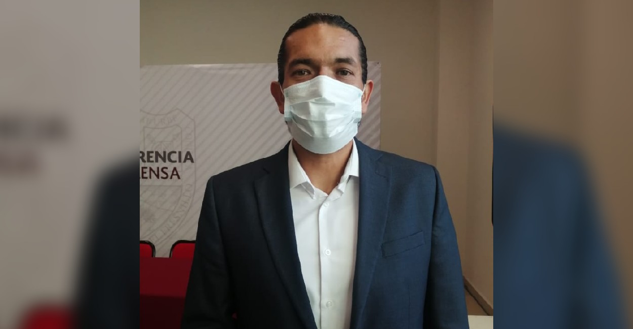 Jonathan Guzmán González, encargado de la dirección del DIF Municipal. / Foto: Marcela Espino.