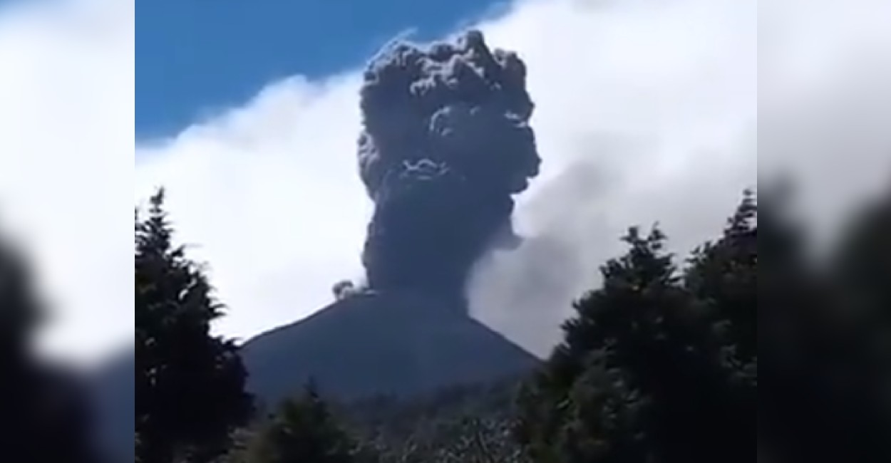 El volcán de Pacaya en Guatemala. | Foto: Cortesía.