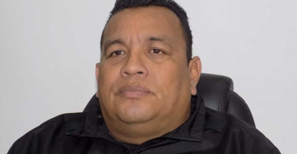 Nesguer Vicencio Méndez, director de la policía de Tulum.