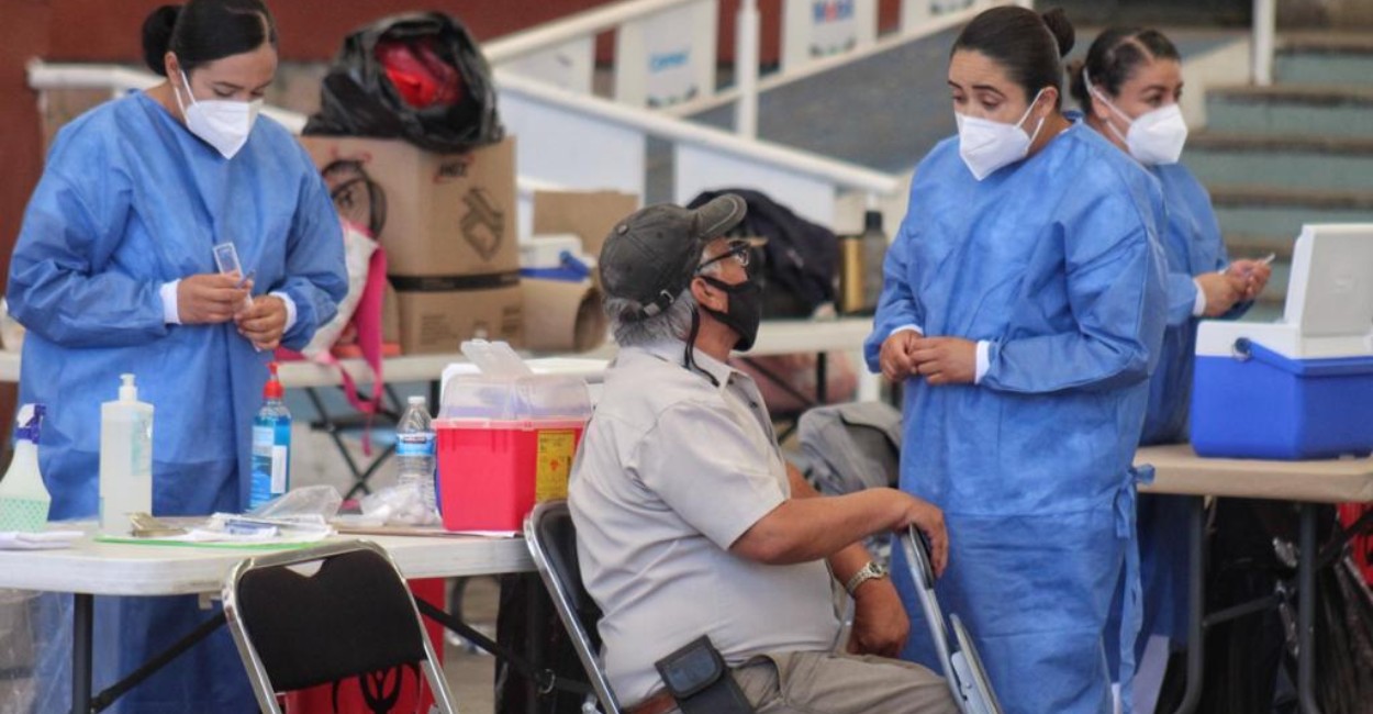 Vacunación contra el Covid-19 en Zacatecas. | Foto: Miguel Alvarado.
