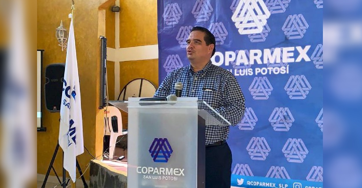 Julio César Galindo Pérez, presidente de la Coparmex.