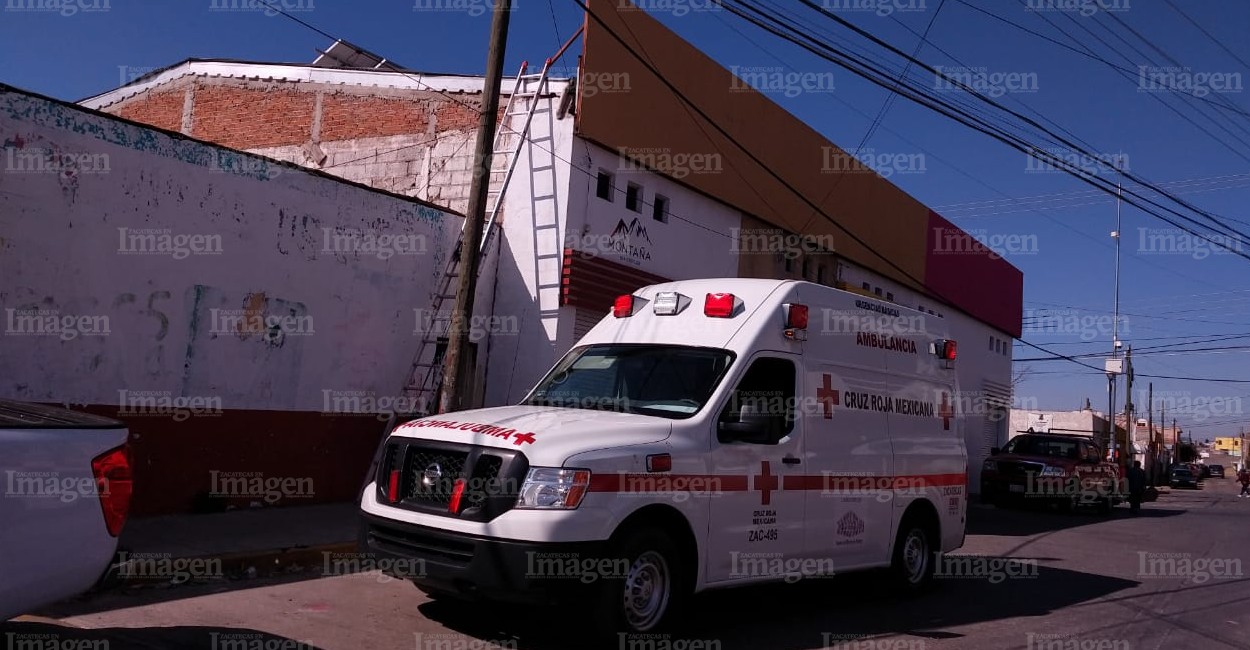Acudieron paramédicos de Cruz Roja Mexicana. / Foto: Imagen.