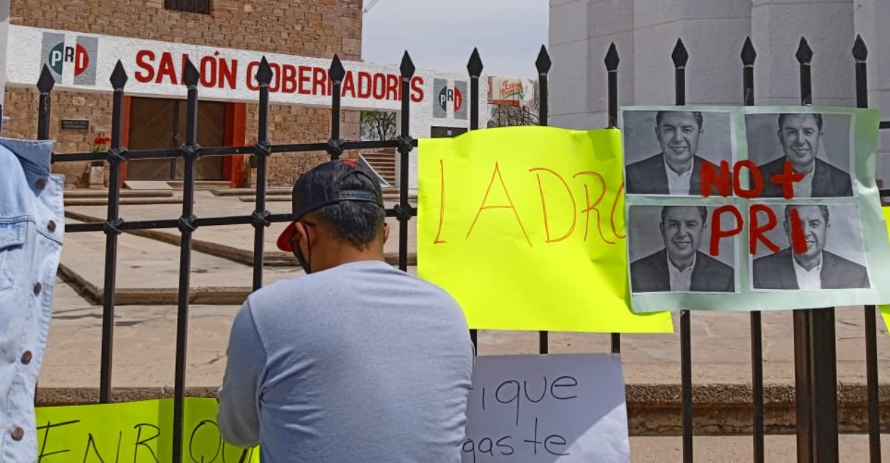 Exigieron una respuesta del expresidente municipal. | Foto: Manuel Medina.