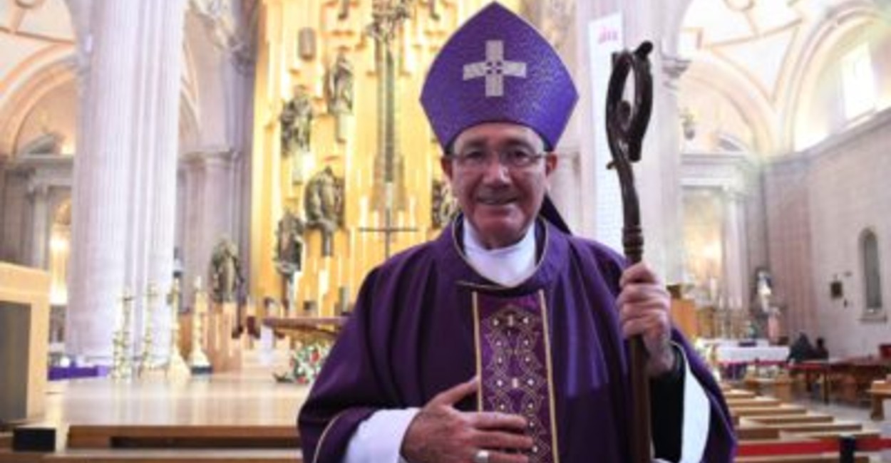 Sigifredo Noriega Barceló, obispo de la Diócesis de Zacatecas.
