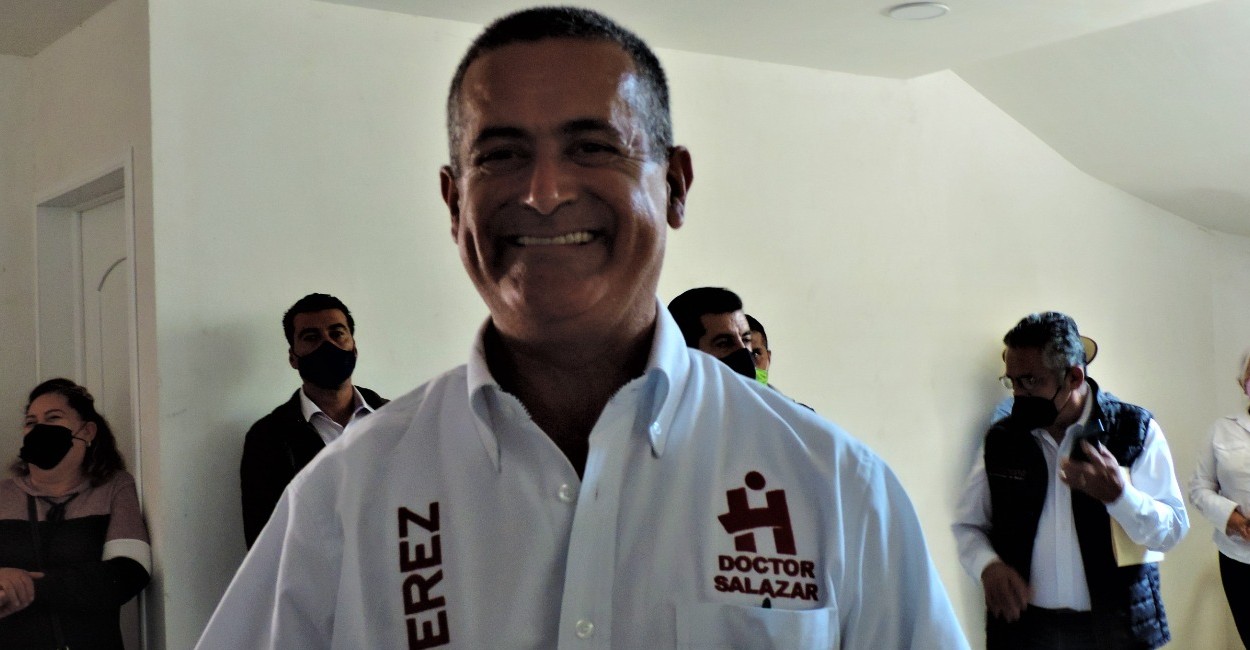 José Humberto Salazar Contreras, candidato a la presidencia municipal de Jerez. | Foto: Silvia Vanegas.