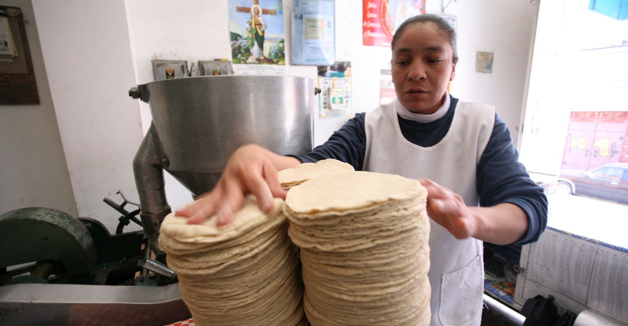 En Fresnillo, el precio más alto del kilo de tortilla es de 18 pesos. | Foto: archivo. 