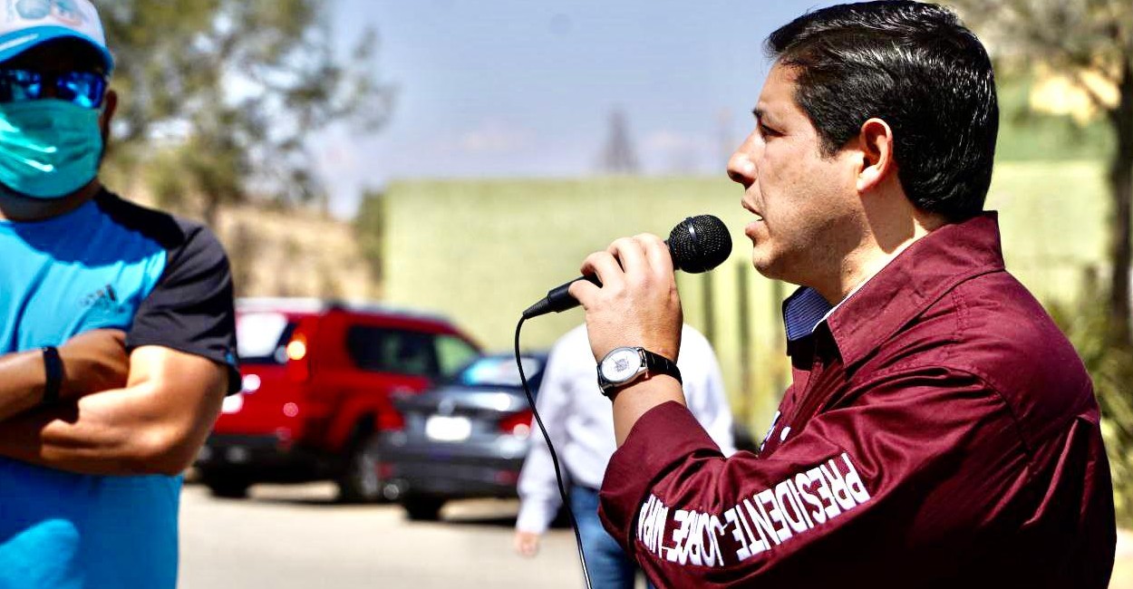 Jorge Miranda Castro, candidato a la presidencia municipal de Zacatecas. | Foto: Cortesía.