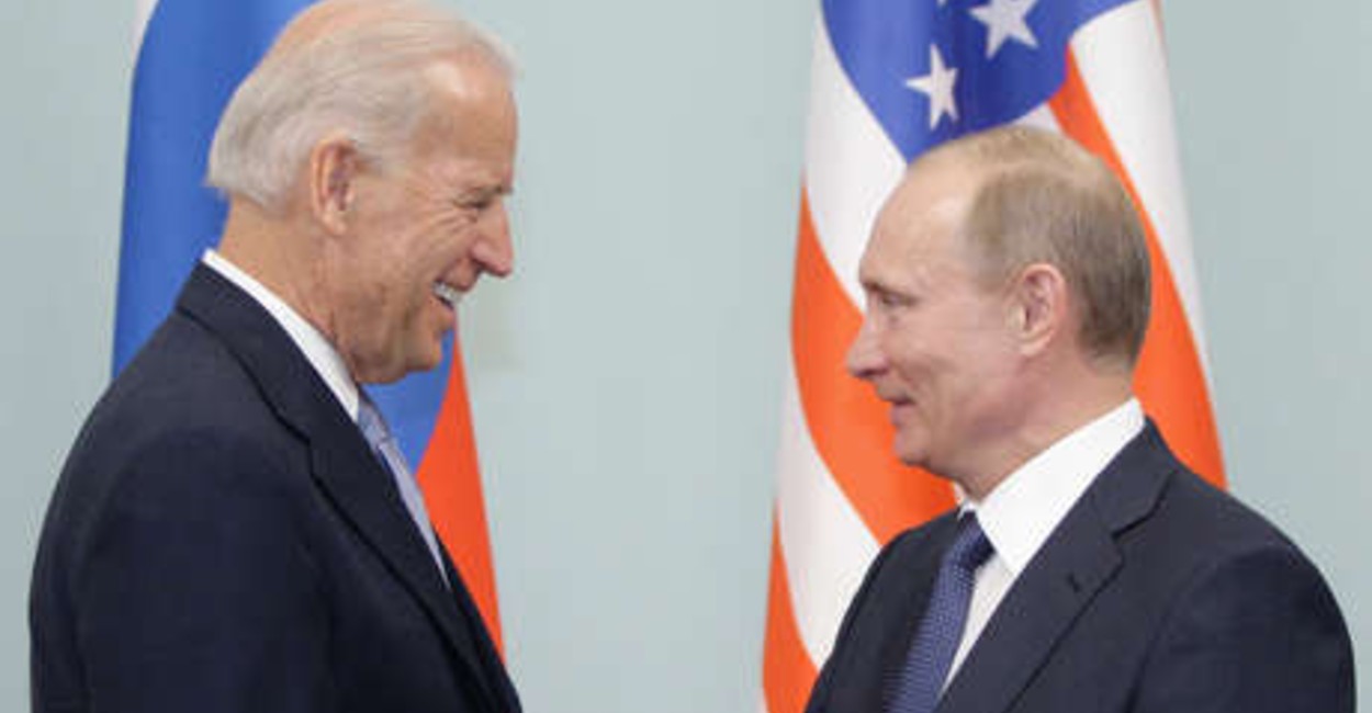 Joe Biden y Vladimir Putin. | Foto: Cortesía.