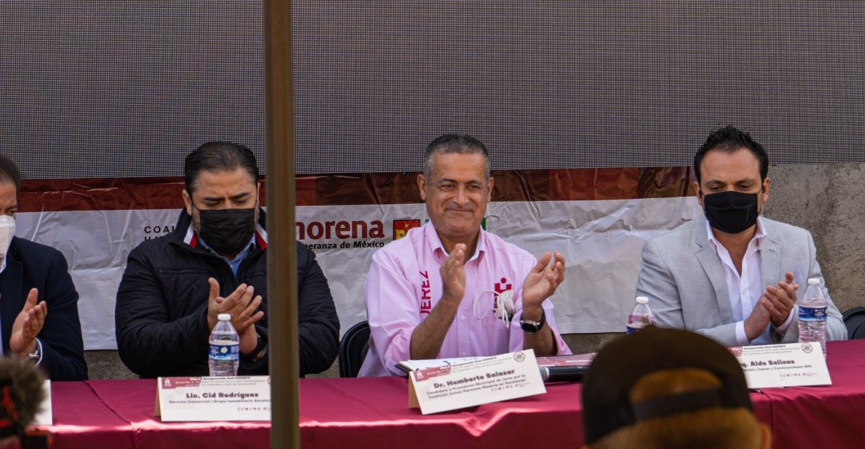 Humberto Salazar se reunió con empresarios de distintas constructoras. | Foto: Cortesía.