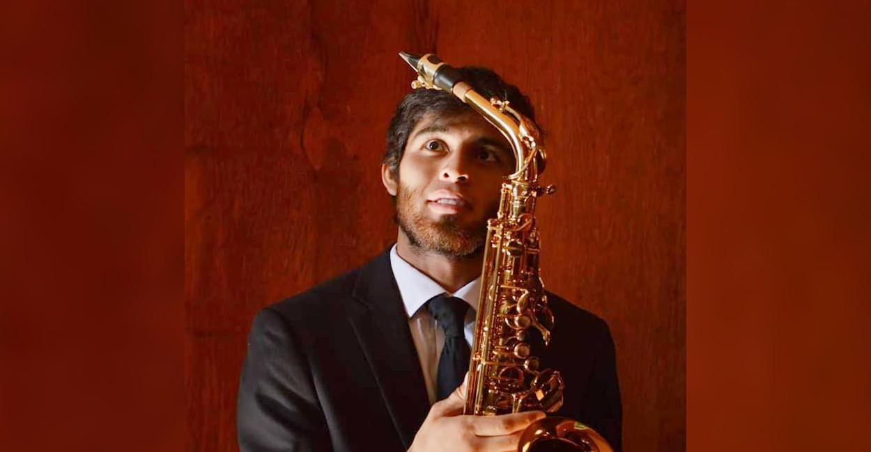 Isaías Villalpando Dávila descubrió que el saxofón es su instrumento. | Fotos: Cortesía.