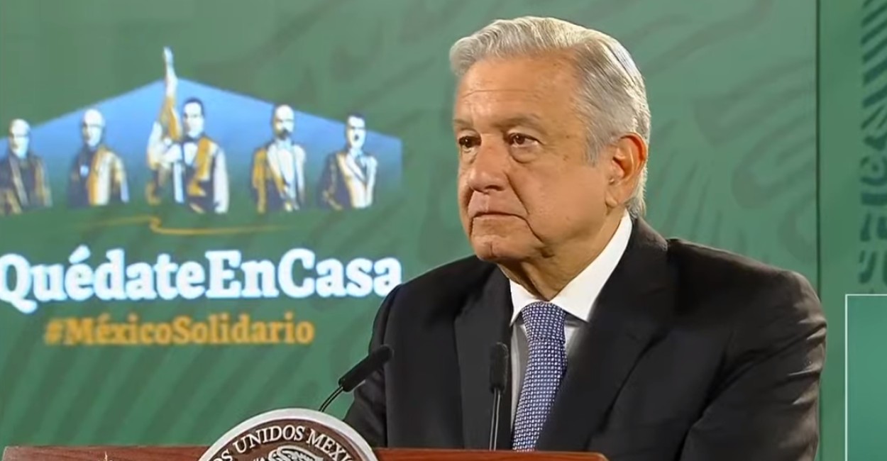 Andrés Manuel López Obrador, presidente de México. | Foto: Captura de pantalla.