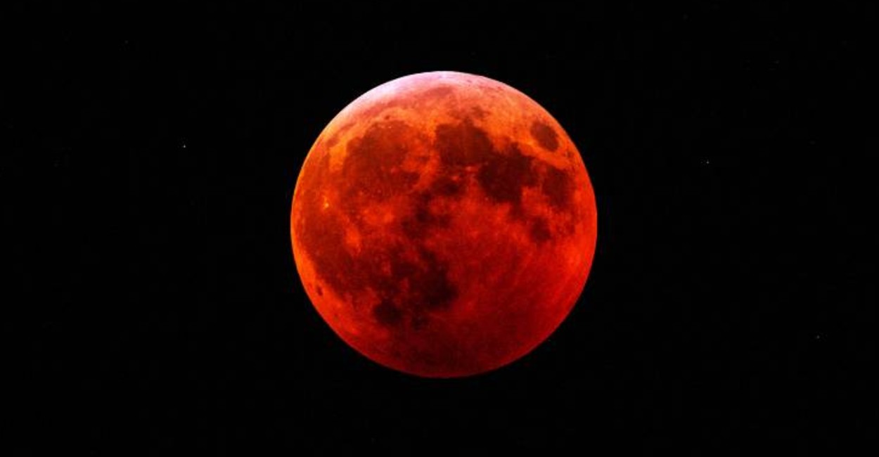 La superluna de sangre será visible en gran parte del mundo. | Foto: cortesía.