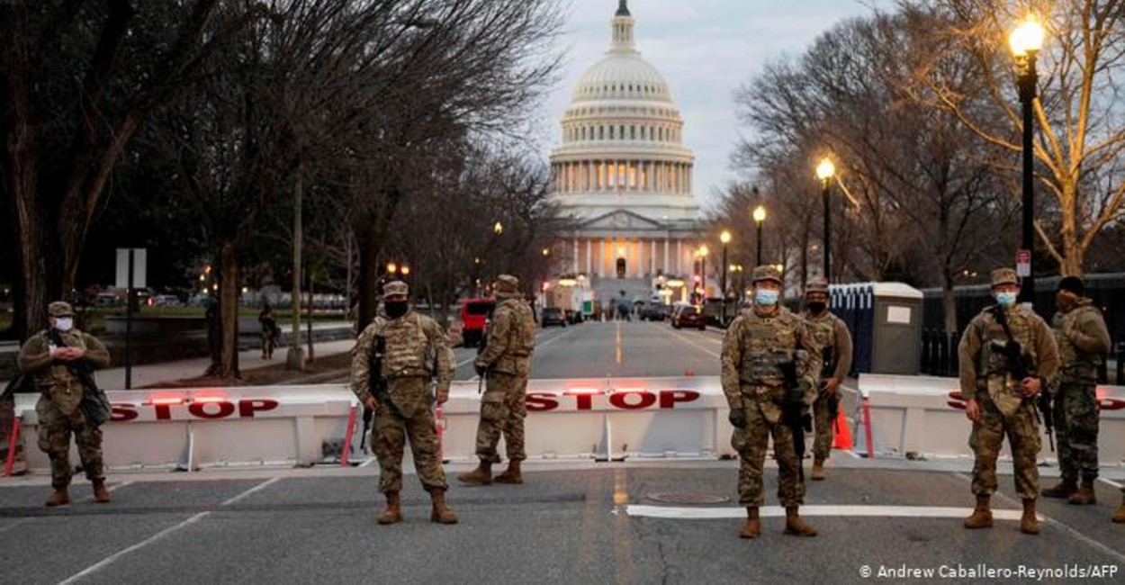 Permanecieron por casi cinco meses en el Capitolio. | Foto: Andrew Caballero-Reynodls/AFP.