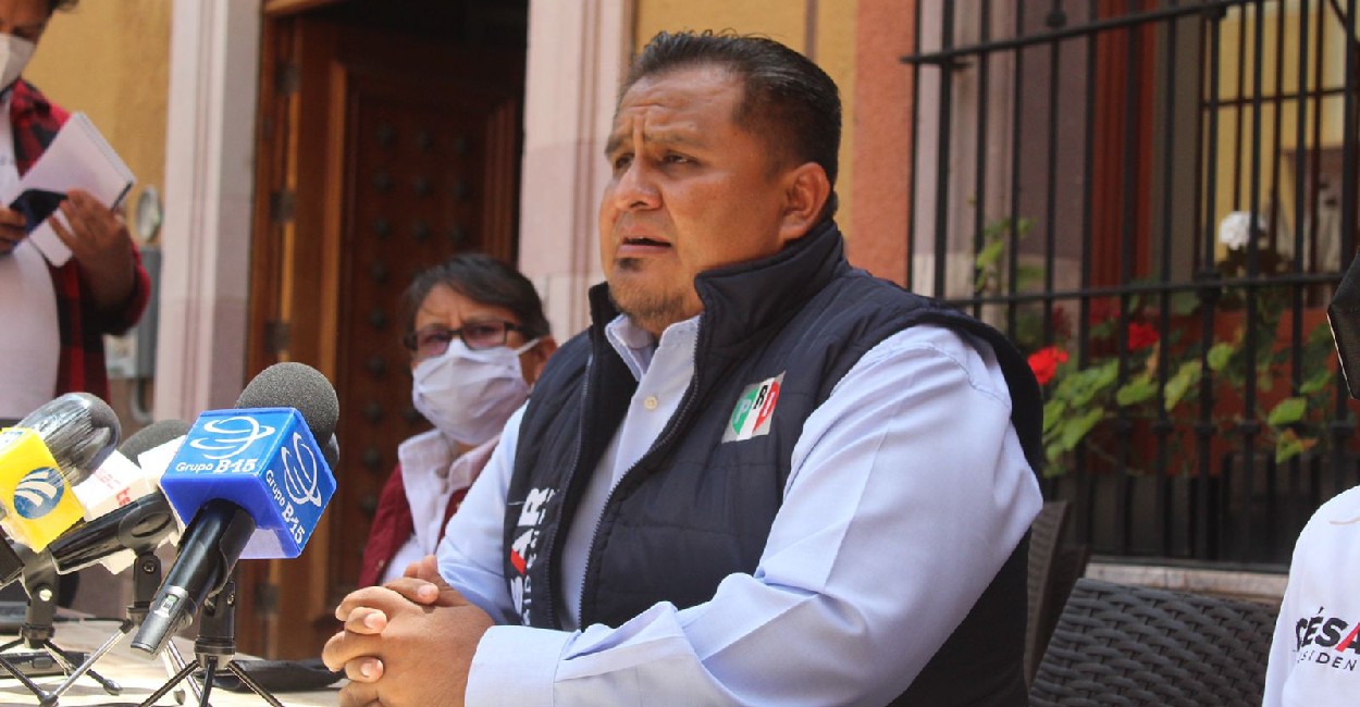 Cesar Ortiz Canizales, candidato a la alcaldía de Trancoso. | Miguel Alvarado.