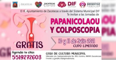 10 y 11 de julio Jornadas de Papanicolaou y Colposcopia