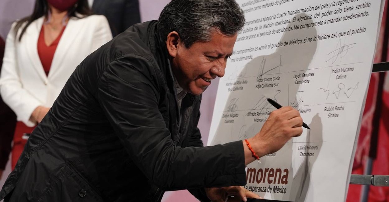 David Monreal Elecciones Cuarta Transformación Carta compromiso Zacatecas