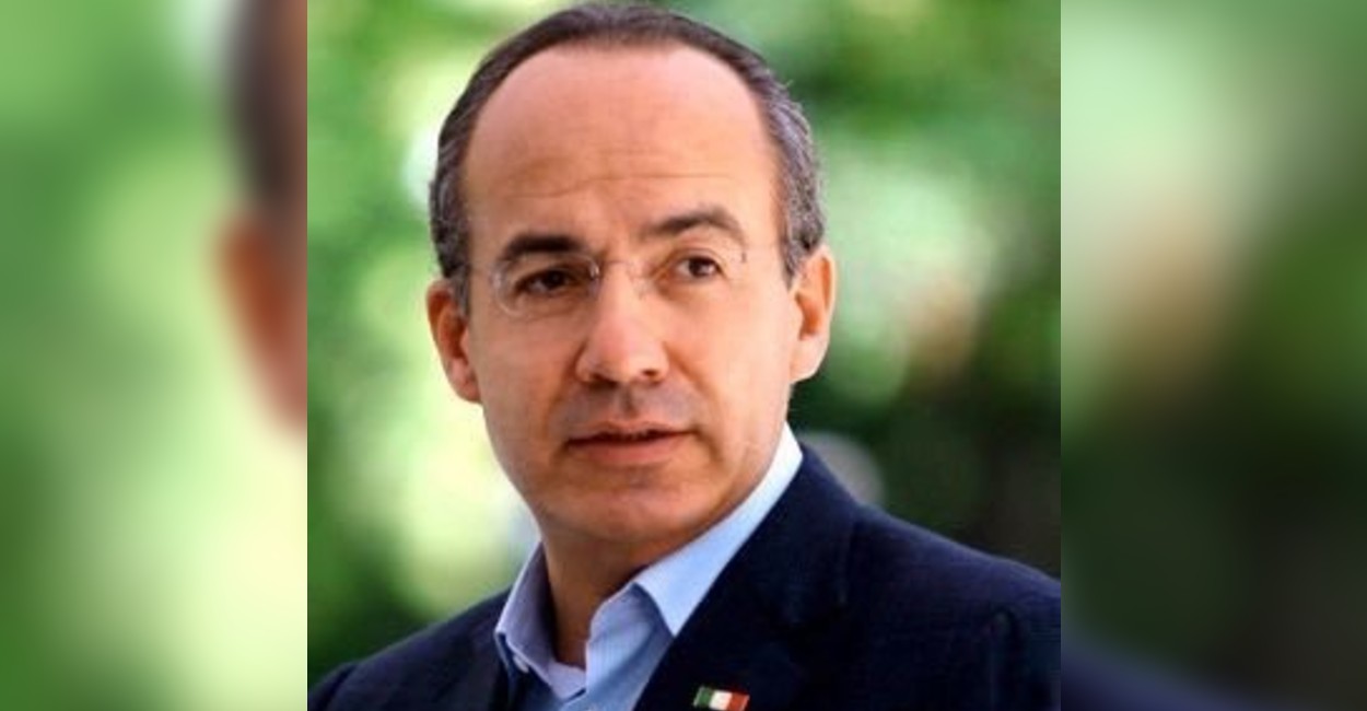 Felipe Calderón, expresidente de México. | Foto: Twitter.
