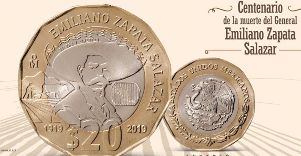 La moneda salió en abril de 2021. | Foto: Banxico.