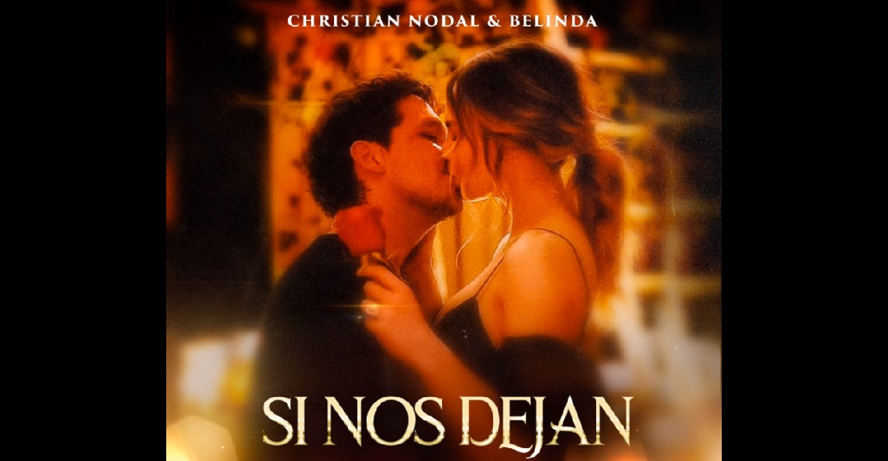 La portada corresponde al compromiso de Christian Nodal y Belinda. | Foto: captura del video.