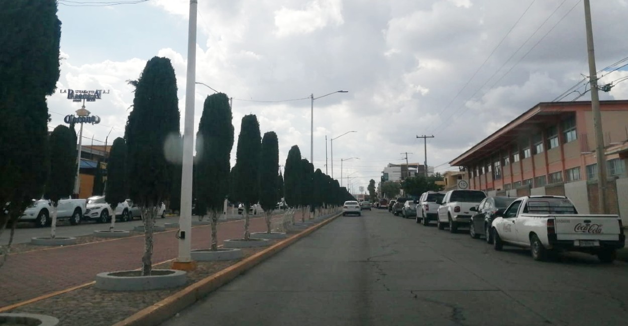 Avenida Huicot, Fresnillo. | Foto: Marcela Espino.