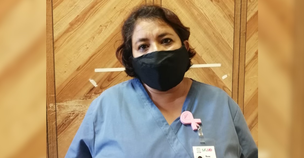 Rosa María Cerda Luna, coordinadora de Epidemiología de la Jurisdicción Sanitaria 03. | Foto: Marcela Espino.