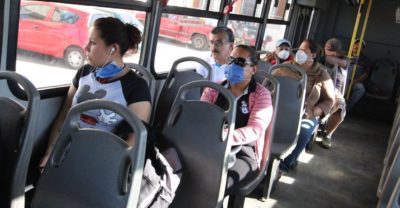 transporte público chofer capacidad medidas sanitarias Zacatecas