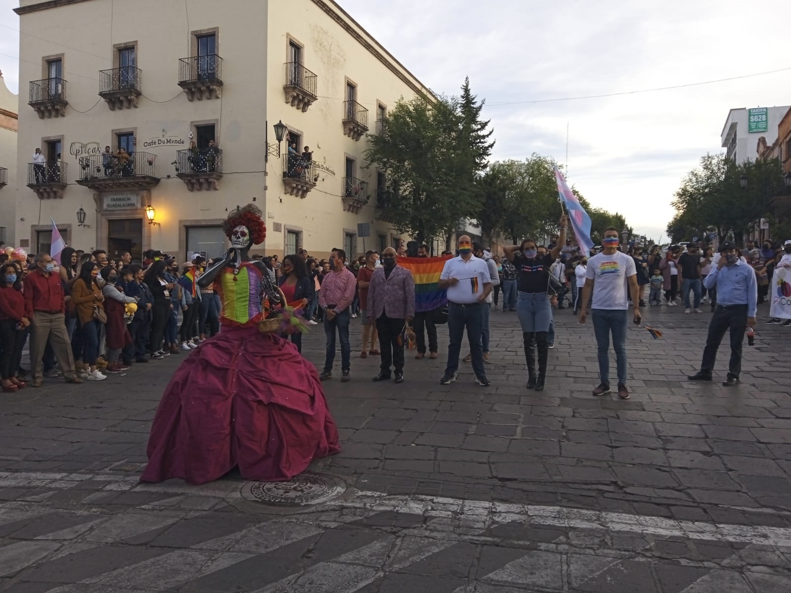 marcha diversidad sexual orgullo gay Zacatecas