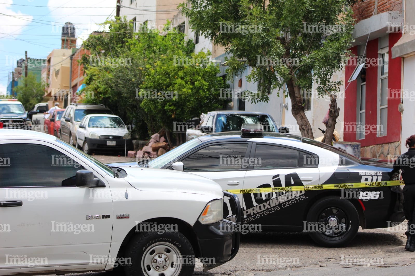 Hasta el lugar del ataque llegaron agentes de la Policía de Proximidad | Foto: Imagen