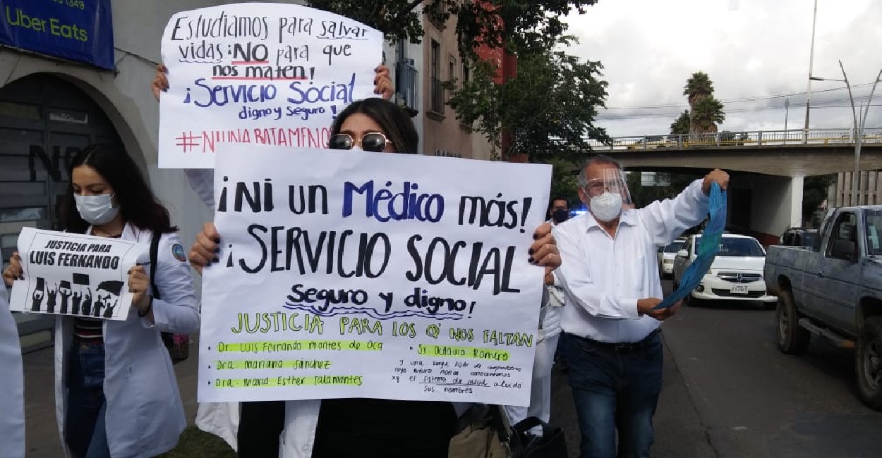 Médicos piden seguridad ante hechos violentos. Foto: Rafa de Santiago.