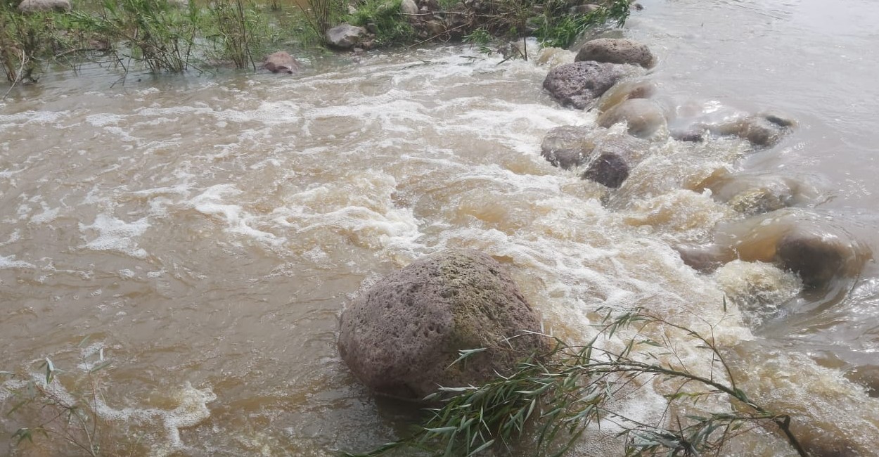 En el municipio de Jalpa se han registrado las primeras lluvias. | Foto: Rocío Ramírez.