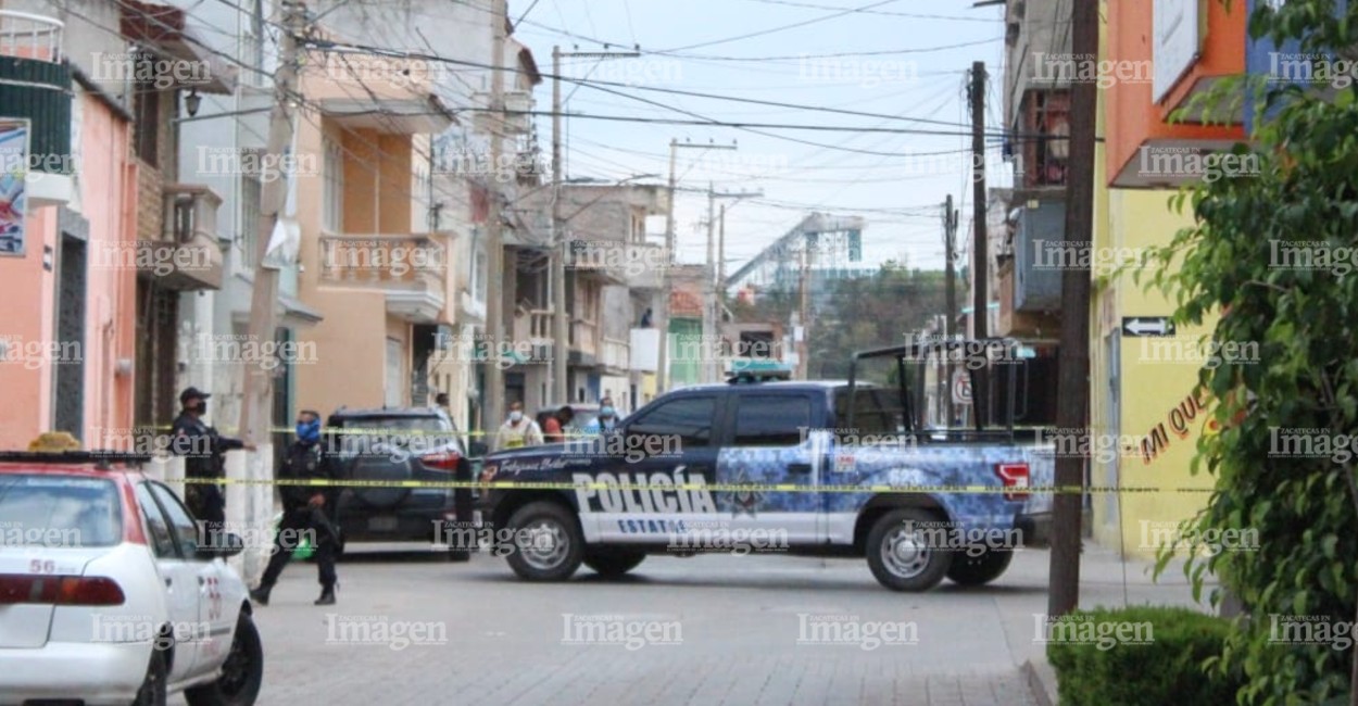 Los balazos se escucharon en las calles Francisco Sarabia e Independencia de la zona Centro. / Foto: Imagen