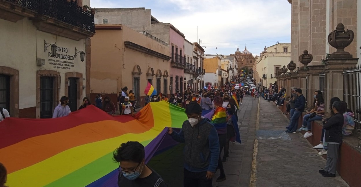 La Marcha de la Diversidad Sexual en Zacatecas se realizará el 23 de julio. 