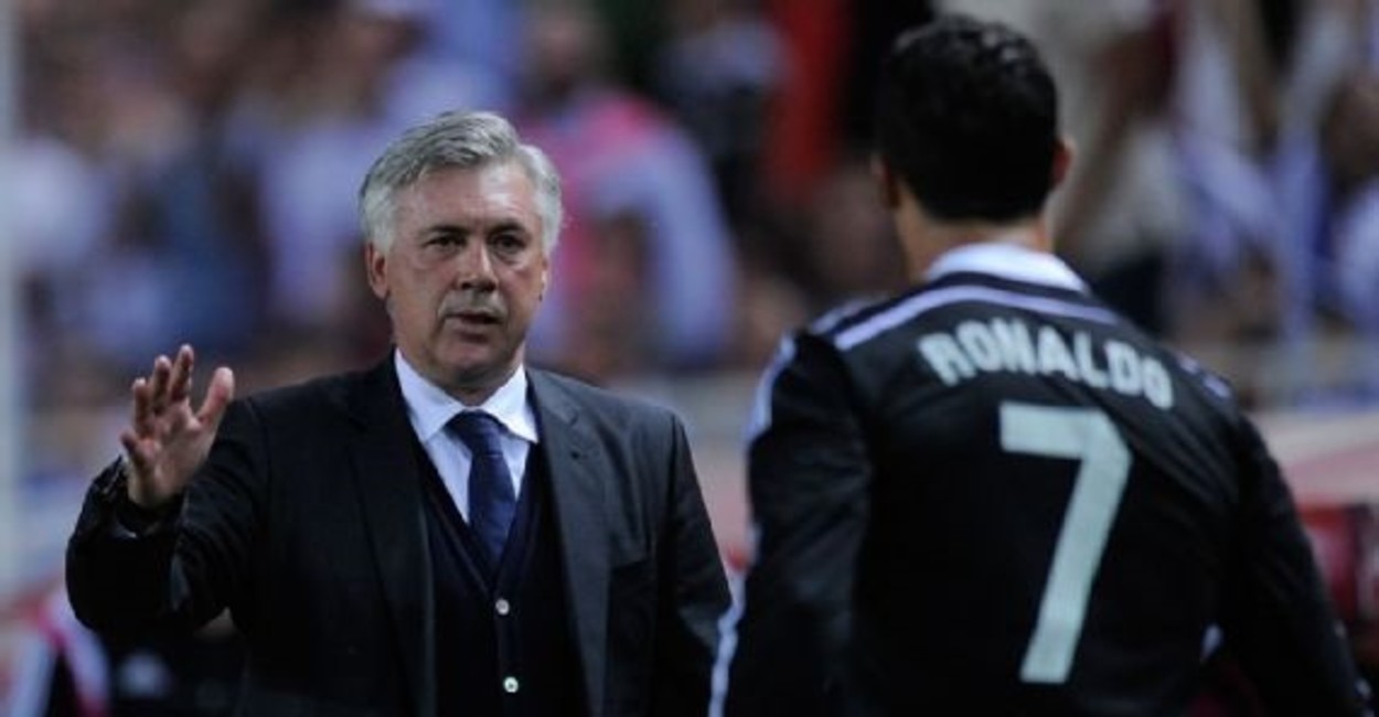 El técnico Carlo Ancelotti aclara que nunca se ha planteado fichar al portugués. / Foto: Cortesía