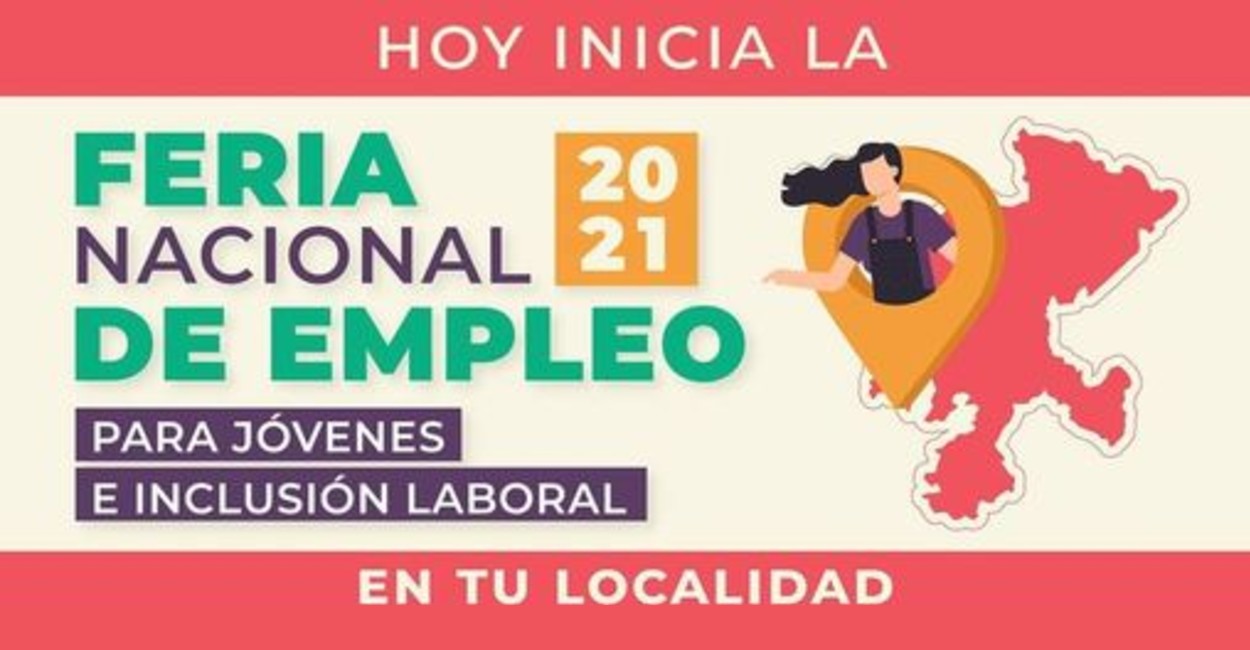 Feria Nacional del Empleo en Zacatecas. | Foto: Cortesía.