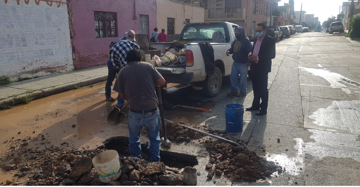 Los arreglos a las calles del municipio continuarán hasta que finalice la administración. / Foto: Cortesía