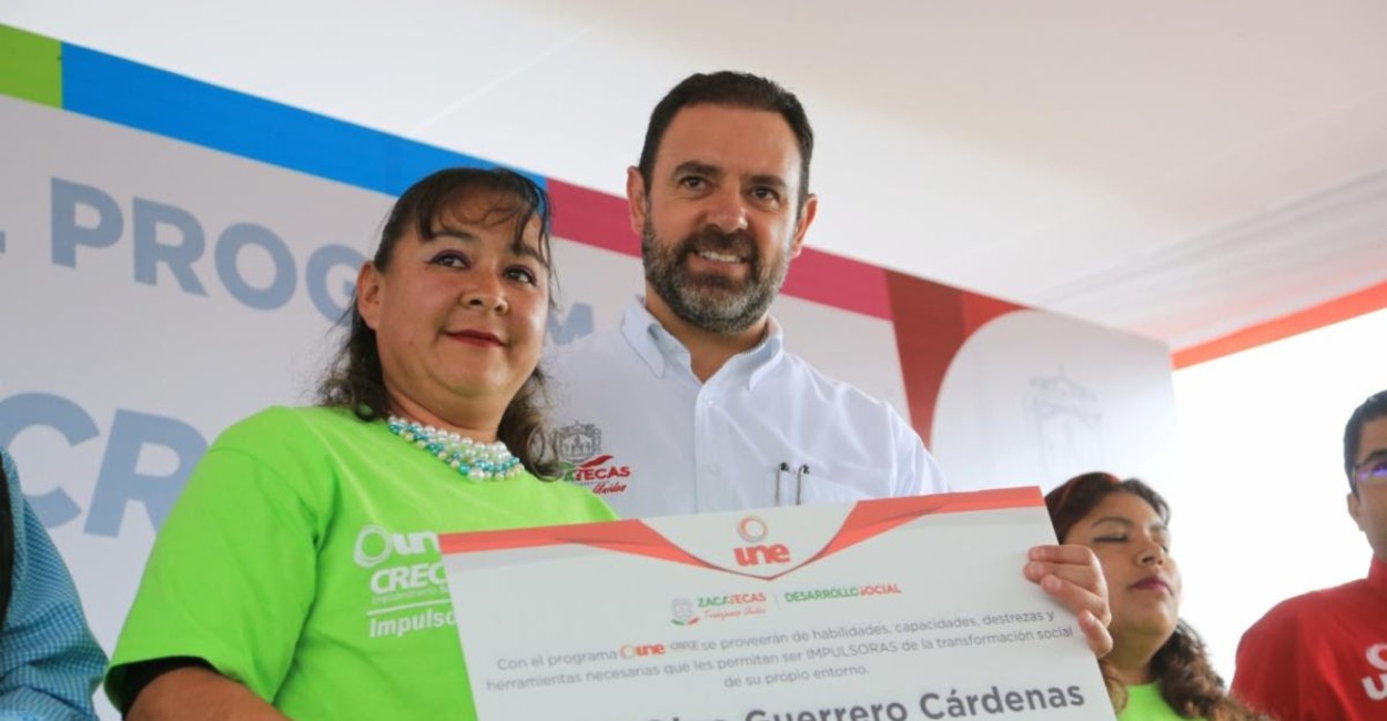 El gobernador, Alejandro Tello, destacó las acciones para reducir la pobreza en Zacatecas 
