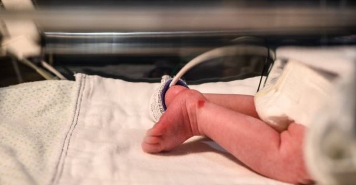 El bebé tuvo que ser llevado a un hospital para su revisión. | Foto: Ilustrativa