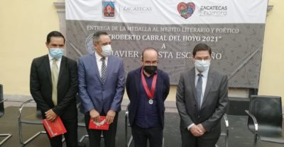 mérito poético 'Roberto Cabral del Hoyo' Javier Acosta