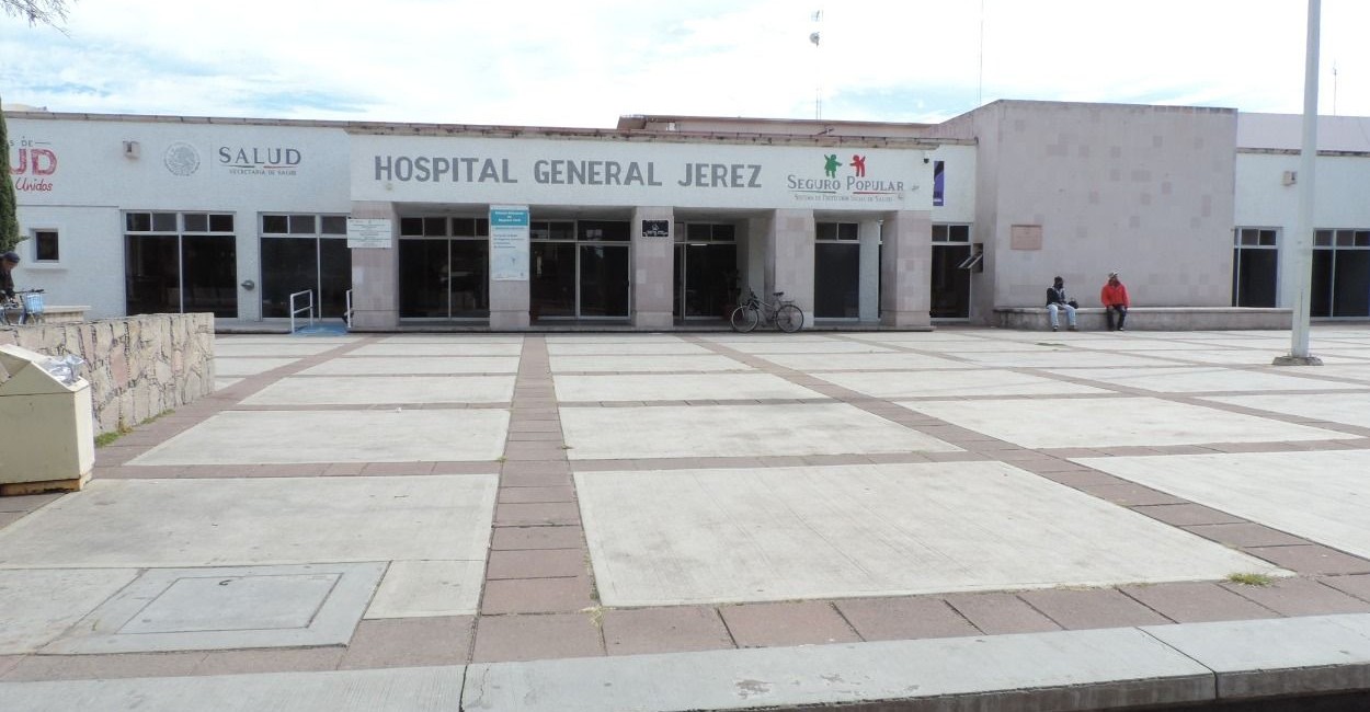 El Hospital General de Jerez se ubica entre dos corrientes y cerca de un río. |Foto: Cortesía. 