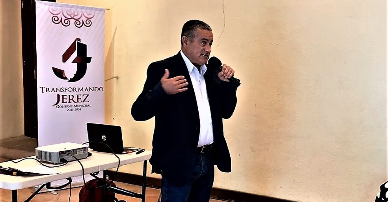 José Humberto Salazar Contreras, presidente municipal Jerez. | Foto: Silvia Vanegas