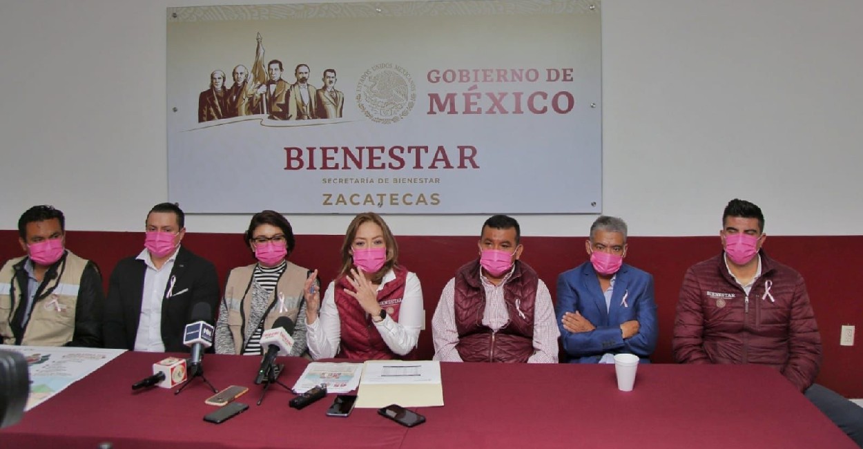 Verónica Díaz Robles titular de la Secretaría del Bienestar en Zacatecas. | Foto: Cortesía.