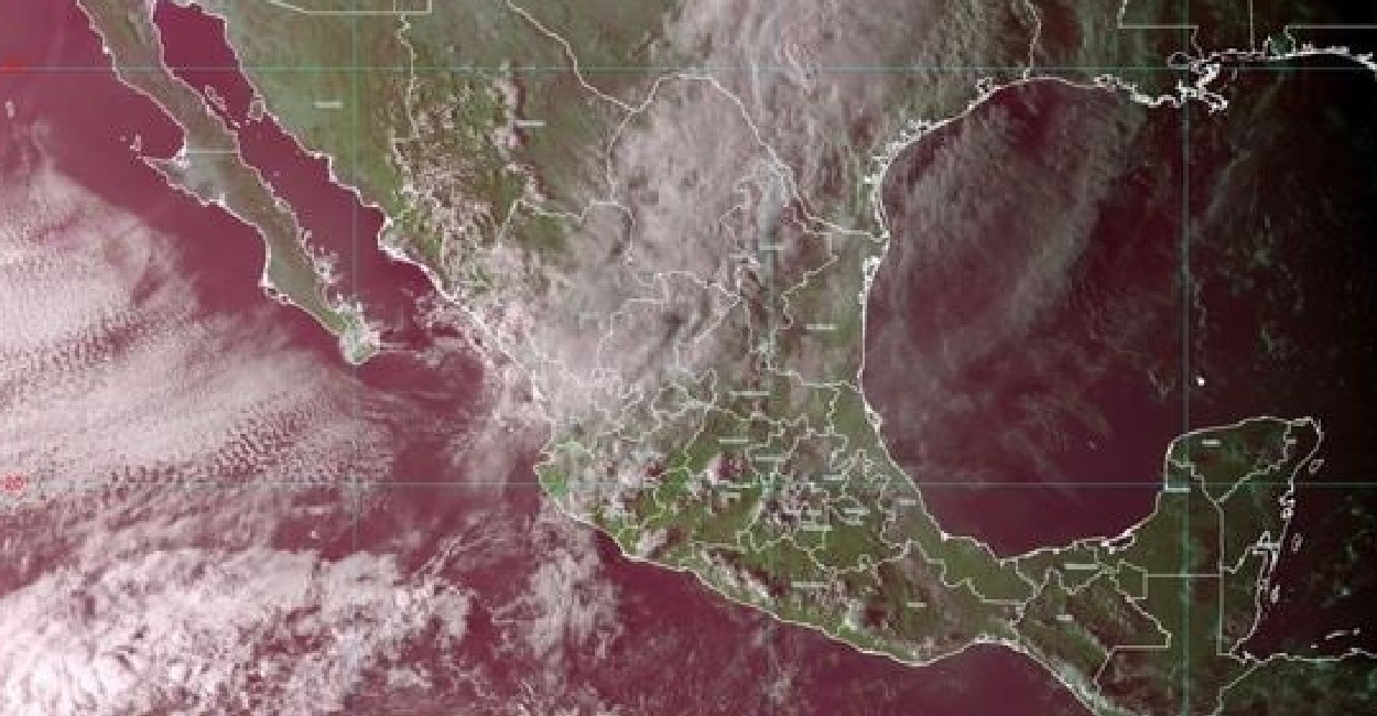 La Depresión Tropical 'Pamela' ocasionará lluvias en Zacatecas. | Foto: Cortesía.