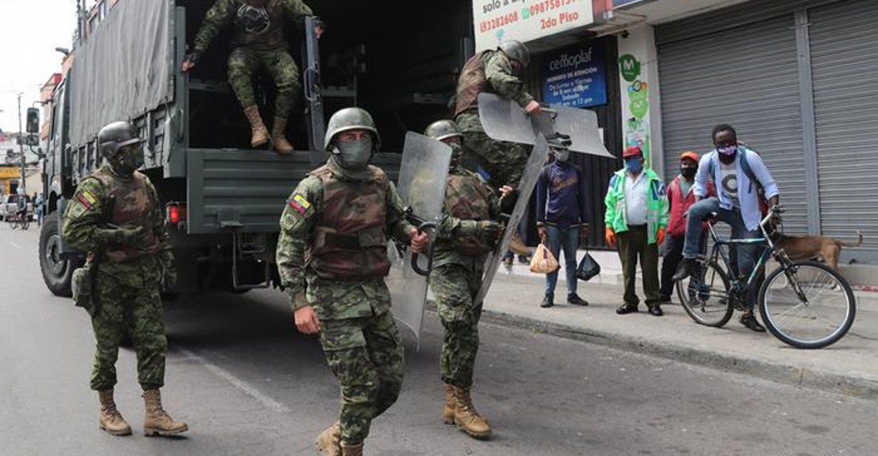 El Ejército y la policía comenzaron a desplegarse y realizarán operativos las 24 horas. / Foto: Cortesía