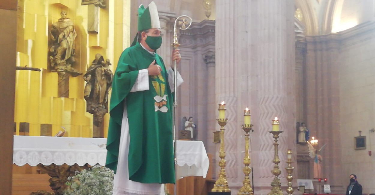 Obispo Sigifredo Noriega Barcelo. | Foto: Rafael de Santiago.