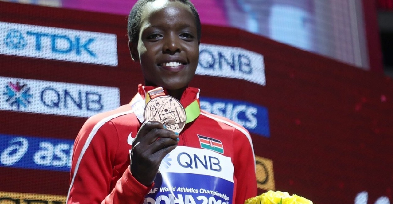 Agnes Jebet Tirop, atleta de Kenia.